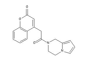 4-[2-(3,4-dihydro-1H-pyrrolo[1,2-a]pyrazin-2-yl)-2-keto-ethyl]coumarin