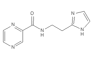 N-[2-(1H-imidazol-2-yl)ethyl]pyrazinamide