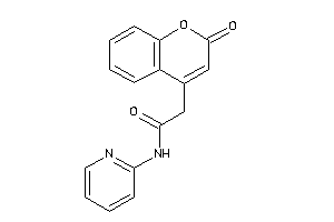 2-(2-ketochromen-4-yl)-N-(2-pyridyl)acetamide