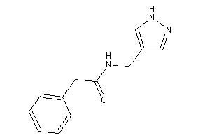 2-phenyl-N-(1H-pyrazol-4-ylmethyl)acetamide