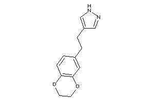 4-[2-(2,3-dihydro-1,4-benzodioxin-7-yl)ethyl]-1H-pyrazole