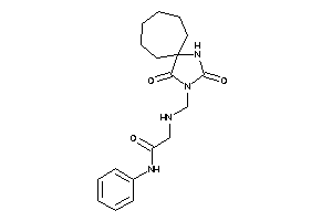 2-[(2,4-diketo-1,3-diazaspiro[4.6]undecan-3-yl)methylamino]-N-phenyl-acetamide