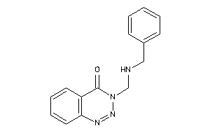 3-[(benzylamino)methyl]-1,2,3-benzotriazin-4-one