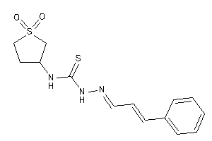 1-(cinnamylideneamino)-3-(1,1-diketothiolan-3-yl)thiourea