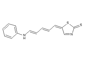 Image of 5-(5-anilinopenta-2,4-dienylidene)-3-thiazoline-2-thione