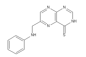6-(anilinomethyl)-3H-pteridine-4-thione