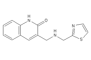 3-[(thiazol-2-ylmethylamino)methyl]carbostyril