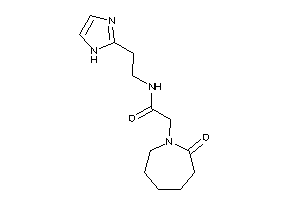 N-[2-(1H-imidazol-2-yl)ethyl]-2-(2-ketoazepan-1-yl)acetamide