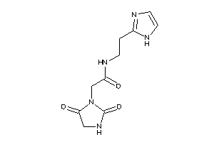 Image of 2-(2,5-diketoimidazolidin-1-yl)-N-[2-(1H-imidazol-2-yl)ethyl]acetamide