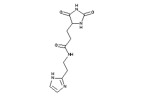 Image of 3-(2,5-diketoimidazolidin-4-yl)-N-[2-(1H-imidazol-2-yl)ethyl]propionamide