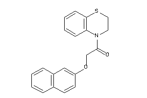 1-(2,3-dihydro-1,4-benzothiazin-4-yl)-2-(2-naphthoxy)ethanone