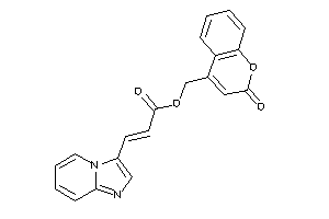 3-imidazo[1,2-a]pyridin-3-ylacrylic Acid (2-ketochromen-4-yl)methyl Ester