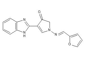 4-(1H-benzimidazol-2-yl)-1-(2-furfurylideneamino)-2-pyrrolin-3-one