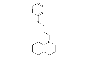 1-(3-phenoxypropyl)-3,4,4a,5,6,7,8,8a-octahydro-2H-quinoline