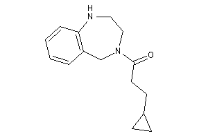 3-cyclopropyl-1-(1,2,3,5-tetrahydro-1,4-benzodiazepin-4-yl)propan-1-one