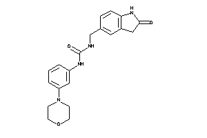 1-[(2-ketoindolin-5-yl)methyl]-3-(3-morpholinophenyl)urea