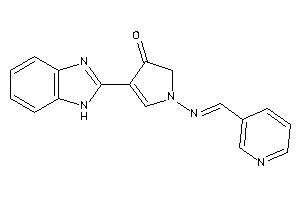 4-(1H-benzimidazol-2-yl)-1-(3-pyridylmethyleneamino)-2-pyrrolin-3-one