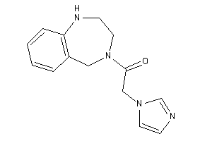 2-imidazol-1-yl-1-(1,2,3,5-tetrahydro-1,4-benzodiazepin-4-yl)ethanone