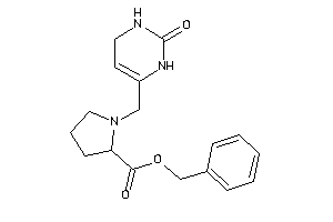 1-[(2-keto-3,4-dihydro-1H-pyrimidin-6-yl)methyl]pyrrolidine-2-carboxylic Acid Benzyl Ester