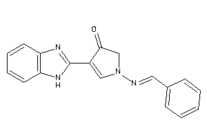 1-(benzalamino)-4-(1H-benzimidazol-2-yl)-2-pyrrolin-3-one