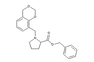 1-(4H-1,3-benzodioxin-8-ylmethyl)pyrrolidine-2-carboxylic Acid Benzyl Ester