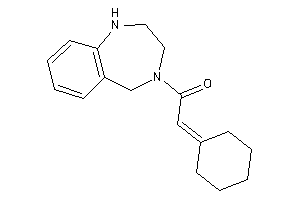 2-cyclohexylidene-1-(1,2,3,5-tetrahydro-1,4-benzodiazepin-4-yl)ethanone