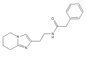 2-phenyl-N-[2-(5,6,7,8-tetrahydroimidazo[1,2-a]pyridin-2-yl)ethyl]acetamide