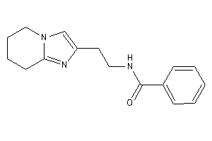 N-[2-(5,6,7,8-tetrahydroimidazo[1,2-a]pyridin-2-yl)ethyl]benzamide