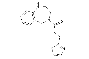 1-(1,2,3,5-tetrahydro-1,4-benzodiazepin-4-yl)-3-thiazol-2-yl-propan-1-one