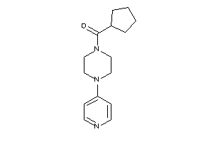 Cyclopentyl-[4-(4-pyridyl)piperazino]methanone