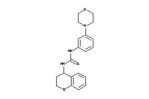 1-(3-morpholinophenyl)-3-thiochroman-4-yl-urea