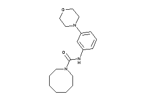 N-(3-morpholinophenyl)azocane-1-carboxamide