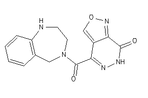 4-(1,2,3,5-tetrahydro-1,4-benzodiazepine-4-carbonyl)-6H-isoxazolo[3,4-d]pyridazin-7-one