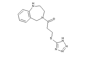 1-(1,2,3,5-tetrahydro-1,4-benzodiazepin-4-yl)-3-(1H-tetrazol-5-ylthio)propan-1-one