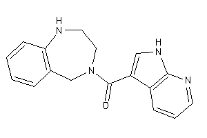 1H-pyrrolo[2,3-b]pyridin-3-yl(1,2,3,5-tetrahydro-1,4-benzodiazepin-4-yl)methanone