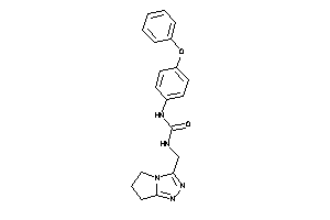 1-(6,7-dihydro-5H-pyrrolo[2,1-c][1,2,4]triazol-3-ylmethyl)-3-(4-phenoxyphenyl)urea