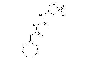 2-(azepan-1-yl)-N-[(1,1-diketothiolan-3-yl)carbamoyl]acetamide