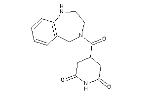 4-(1,2,3,5-tetrahydro-1,4-benzodiazepine-4-carbonyl)piperidine-2,6-quinone