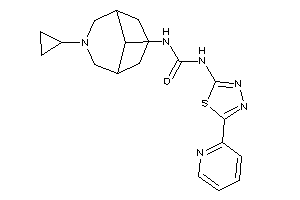 1-(7-cyclopropyl-7-azabicyclo[3.3.1]nonan-9-yl)-3-[5-(2-pyridyl)-1,3,4-thiadiazol-2-yl]urea