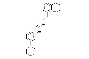 1-[2-(4H-1,3-benzodioxin-8-yl)ethyl]-3-(3-piperidinophenyl)urea