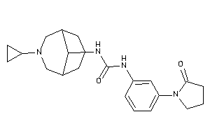 1-(7-cyclopropyl-7-azabicyclo[3.3.1]nonan-9-yl)-3-[3-(2-ketopyrrolidino)phenyl]urea