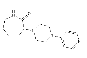 3-[4-(4-pyridyl)piperazino]azepan-2-one
