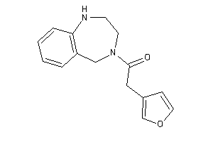 2-(3-furyl)-1-(1,2,3,5-tetrahydro-1,4-benzodiazepin-4-yl)ethanone