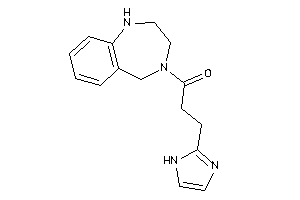 3-(1H-imidazol-2-yl)-1-(1,2,3,5-tetrahydro-1,4-benzodiazepin-4-yl)propan-1-one