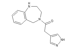 2-(1H-pyrazol-4-yl)-1-(1,2,3,5-tetrahydro-1,4-benzodiazepin-4-yl)ethanone