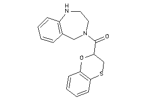 2,3-dihydro-1,4-benzoxathiin-2-yl(1,2,3,5-tetrahydro-1,4-benzodiazepin-4-yl)methanone