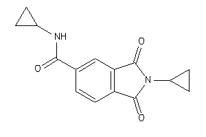 Image of N,2-dicyclopropyl-1,3-diketo-isoindoline-5-carboxamide