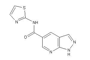 N-thiazol-2-yl-1H-pyrazolo[3,4-b]pyridine-5-carboxamide