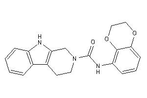N-(2,3-dihydro-1,4-benzodioxin-5-yl)-1,3,4,9-tetrahydro-$b-carboline-2-carboxamide