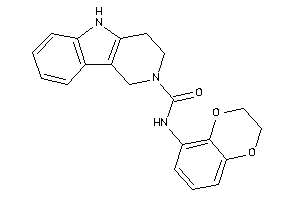 N-(2,3-dihydro-1,4-benzodioxin-5-yl)-1,3,4,5-tetrahydropyrido[4,3-b]indole-2-carboxamide